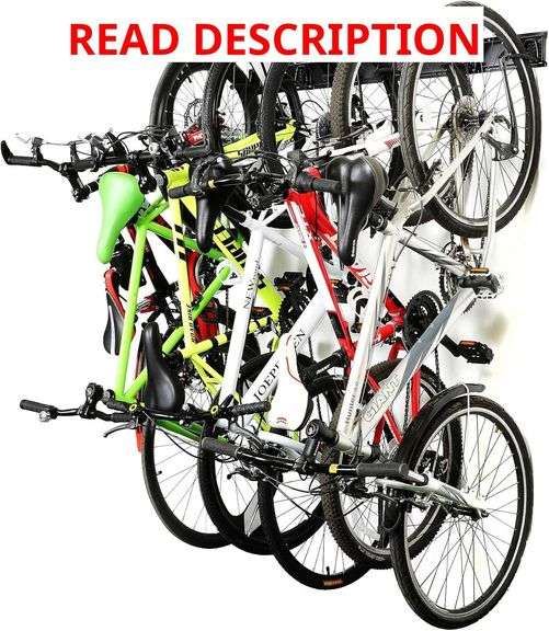 Ultrawall Stainless Steel Bike Rack, 6 Bike image