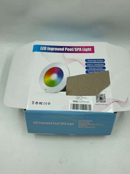 LED in ground pool/ spa light image