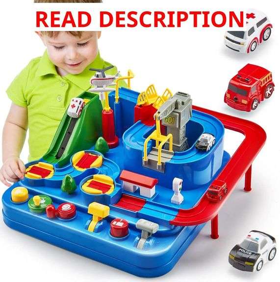 Toys for 3 Year Old Boys - Large Race Track