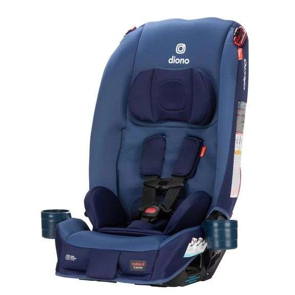 Black Diono Radian 3R All-in-One Convertible Car Seat image