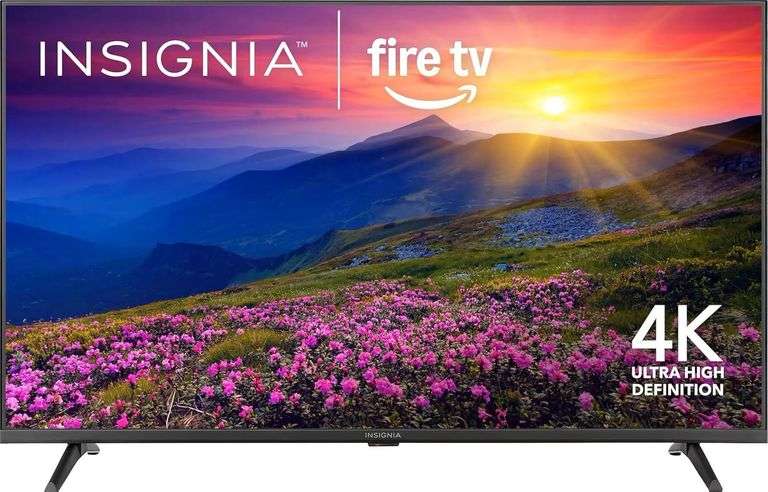 INSIGNIA 55-inch Class F50 Series LED 4K UHD Smart Fire TV with Alexa Voice Remote (NS-55F501NA26) image
