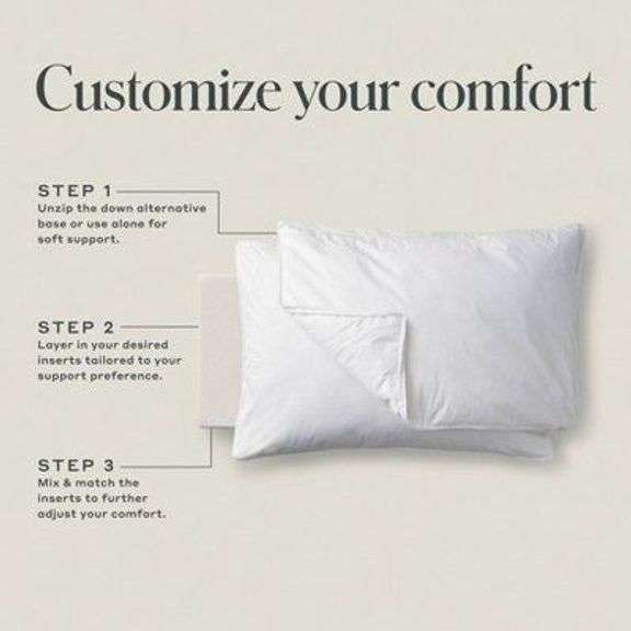 Casaluna Down Alternative White Pillow image