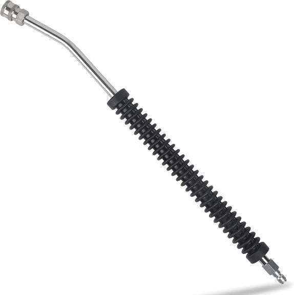 McKillans Car Pressure Washer Extension Wand - Power Washer Wand Extension for Car Wash - Short Pressure Washer Wand Replacement - Pressure Washer Accessories & Attachments - 1/4 Quick Connect Plug image