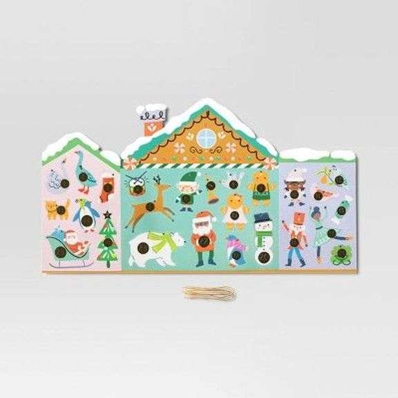 Lot of 9 Wondershop Countdown Calendar Ornament Kits image