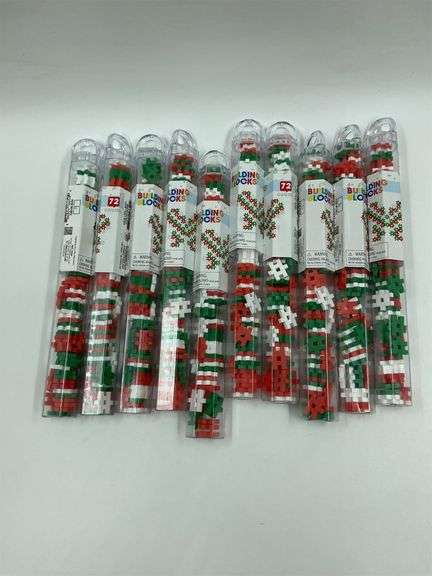 Lot of 12 Building Block Sets - 72 Pieces Each image