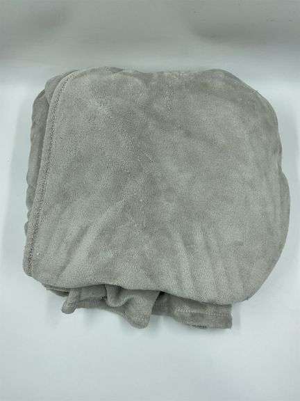 Gray Plush Blanket image