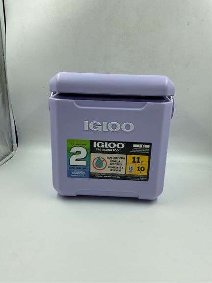 Igloo Tag Along Too 11 Qt Lilac Cooler image