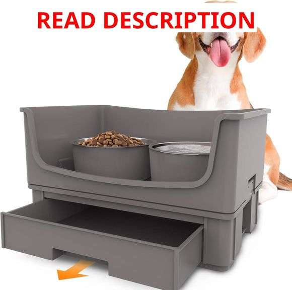 Elevated Dog Bowl Stand, Quiet Eating.