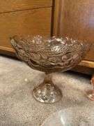 Pink Depression Glass Assortment - 4 Pieces
