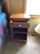 17”x14”x28” Ethan Allen Early American Nightstand
