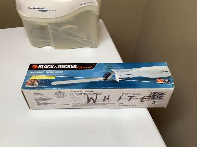 Hamilton Beach Hand Mixer & Black and Decker Electric Knife