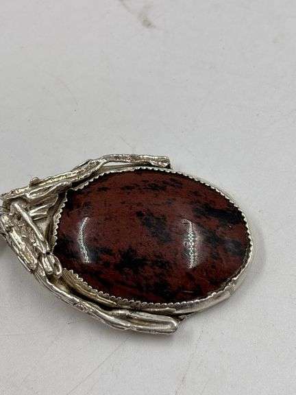 Set of Two Stone Pendants