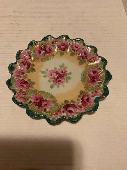 Set of 5 Decorative Floral Plates