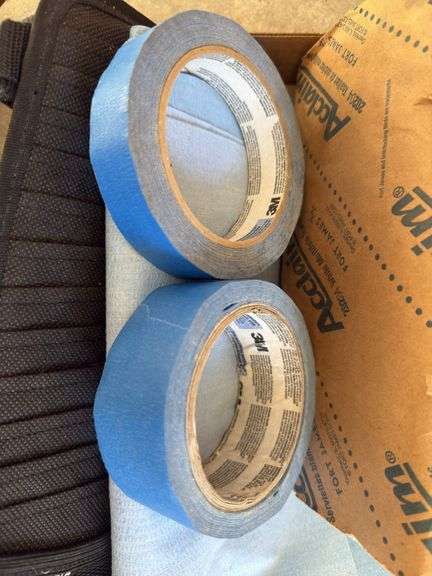 Variety of Hardware, Tape, Rope, and Paper Towels