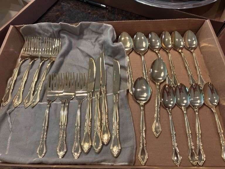 Rogers Gold Stainless Steel Korea Flatware Set