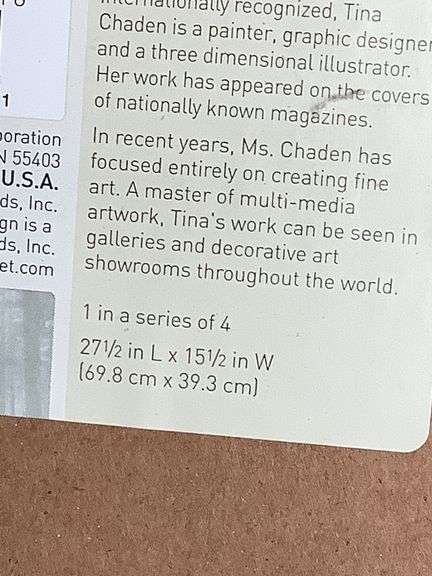 Tina Chaden Framed Art Prints - Set of 3