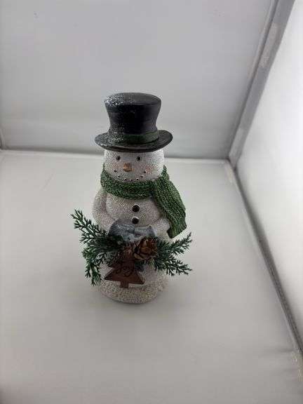 Christmas Decoration Lot: Santa Figures, Nutcracker, Snowman & More
