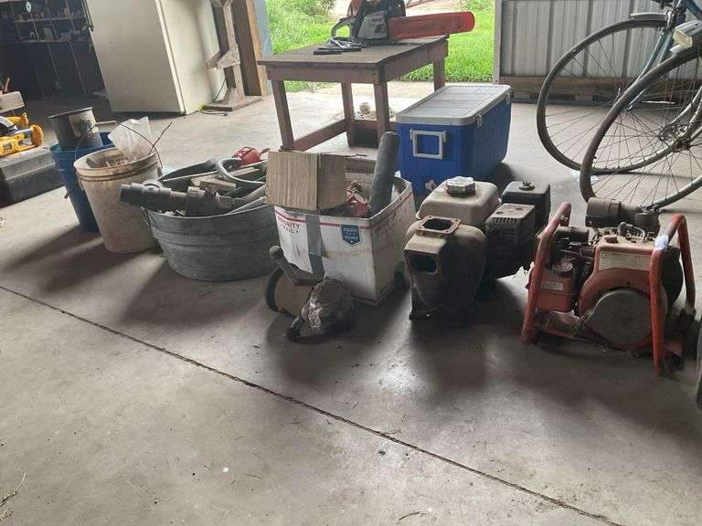 Generator, Motors, Metal pieces (mostly salvage) image