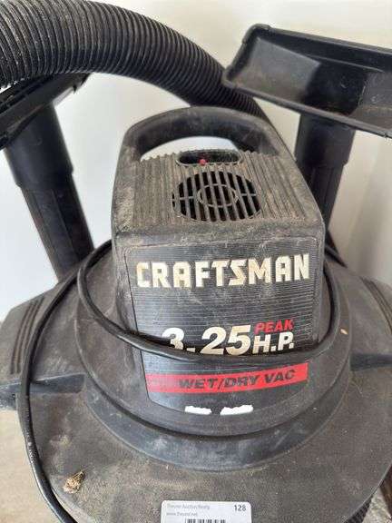 Craftsman 3 Gallon 3.25 H.P. Wet/Dry Vac