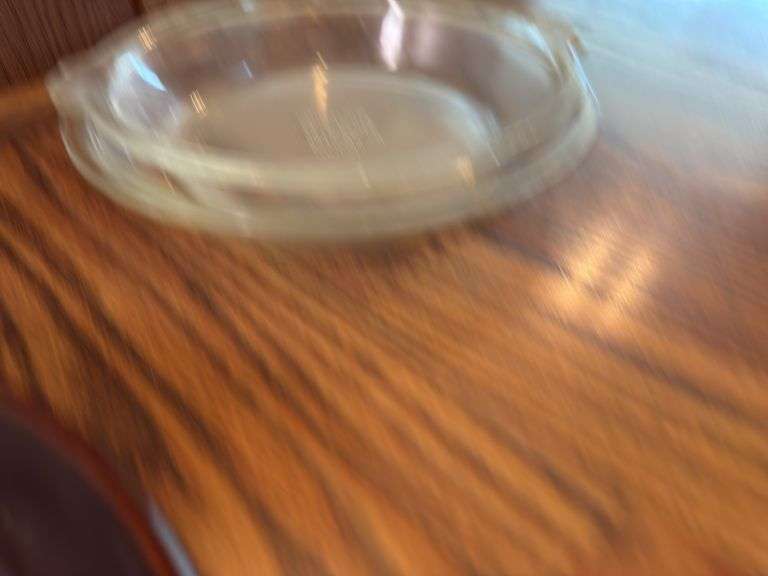 Pyrex pie plates