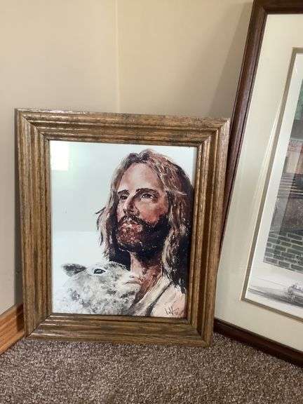 Patricia Buckley Moss & LaVerne Framed Art