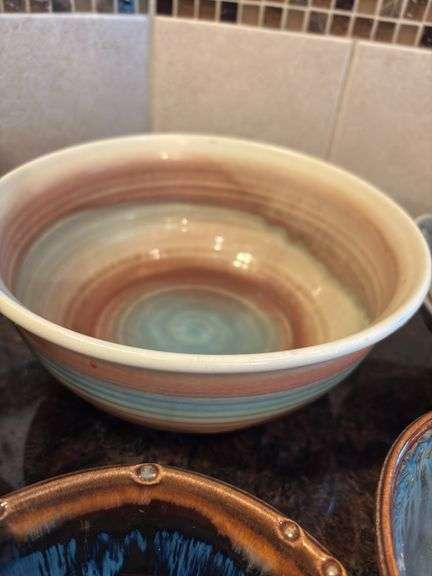 Set of 5 Decorative Ceramic Bowls
