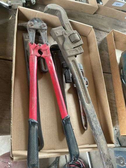 Bolt Cutter, Pipe Wrenches image