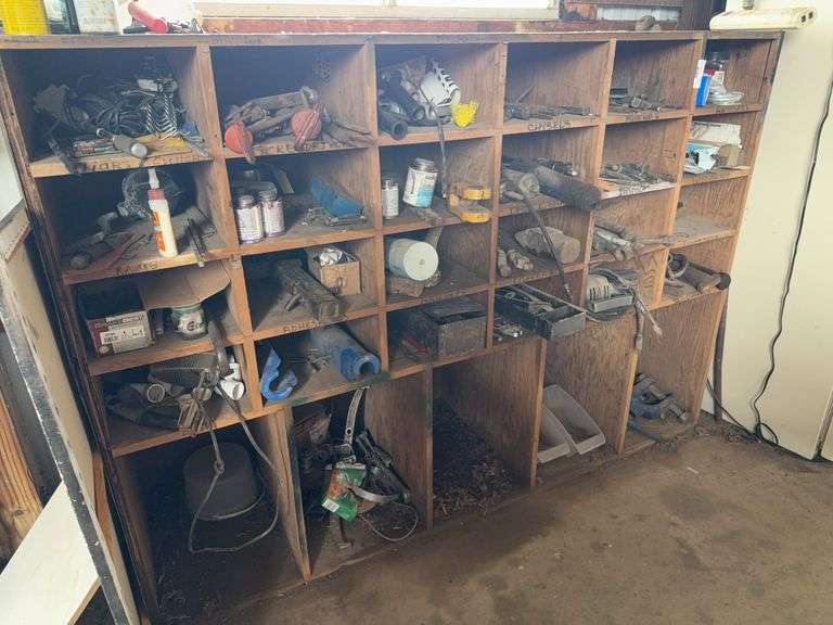 Variety of Used Tools and Hardware (Does not include the cabinet) image