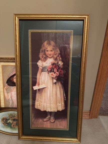Framed Ladies Home Journal, Monet Print, and More Wall Art