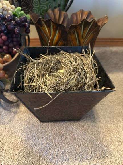 Decorative Metal Planters