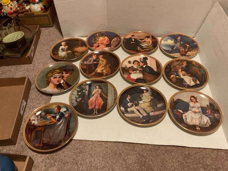 Rockwell's Rediscovered Women Limited Edition Plate Collection