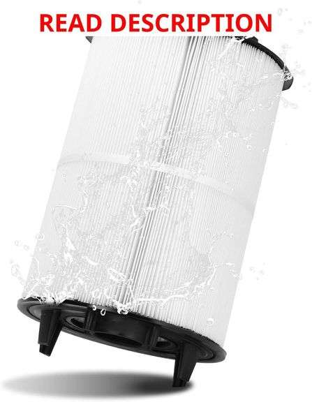 27002-0100S Advanced Pool Filter Cartridge, Compatible with pentair sta-rite Module Cartridge Filter System 2 3 PLM100, 100 Sq.Ft. Filtration Area, with Bleeder Assembly