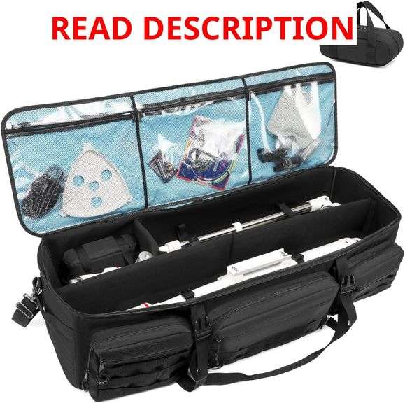 Astronomical Telescope Case - 40.8" Multipurpose Telescope Carrying Case, Large Travel Bag with Counterweight Bag & Dividers, Compatible with Celestron image