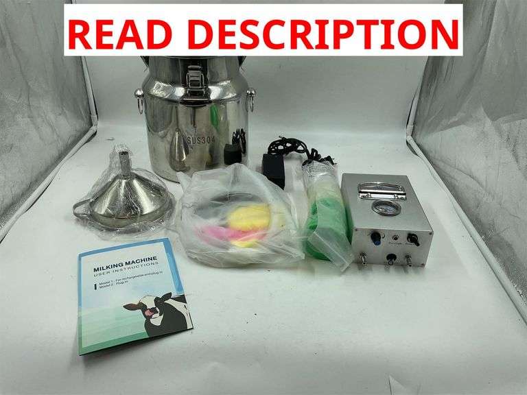 Cow/goat milking machine image