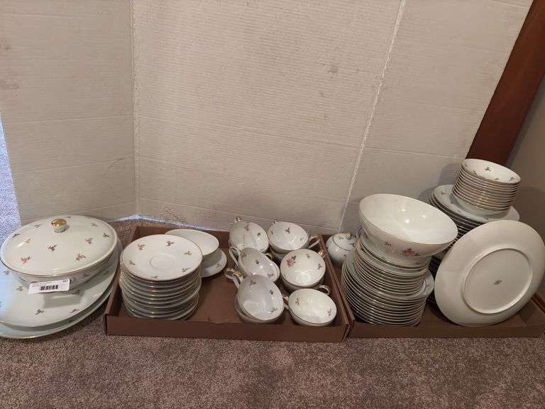Johann Haviland Bavaria China Set - Floral Pattern