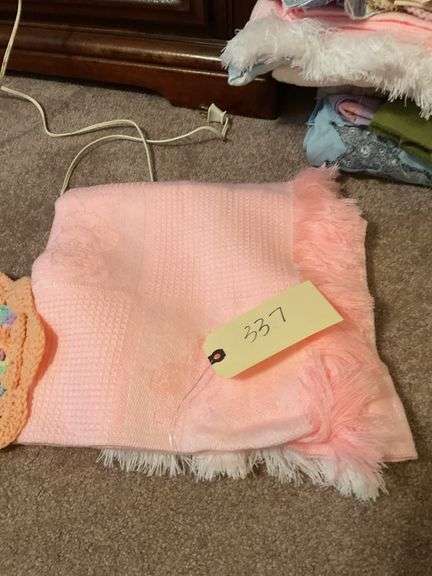 Lot of Handmade Quilts, Towels, Fabric Pieces