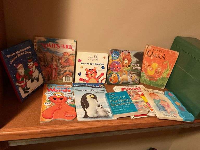 Children's Book Lot - Noah's Ark, Disney, Sesame Street & More