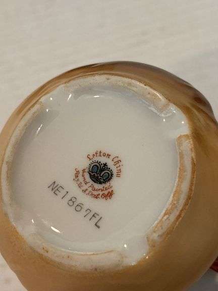 Royal Stuart & Lofton China Tea Sets with Floral Design