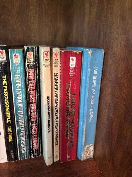 Lot of Over 50 Louis L'Amour Western Novels and Audio