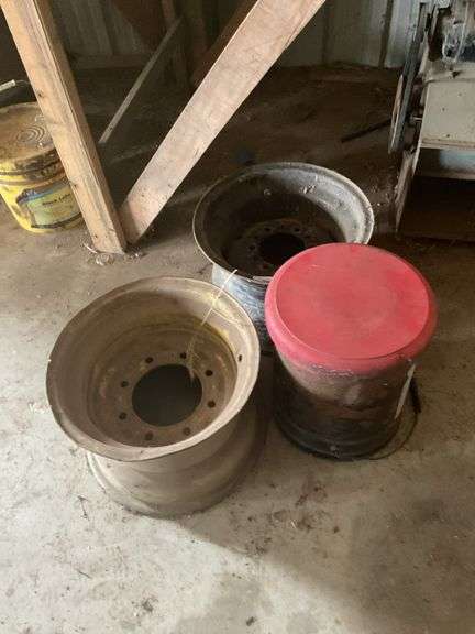 2 Tire Rims, Bucket w/Seat image