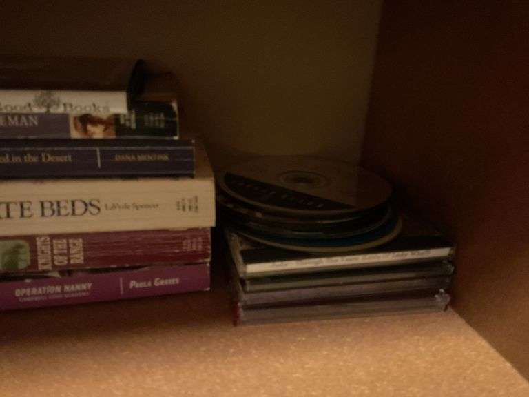 Shelf Full of Mixed Books