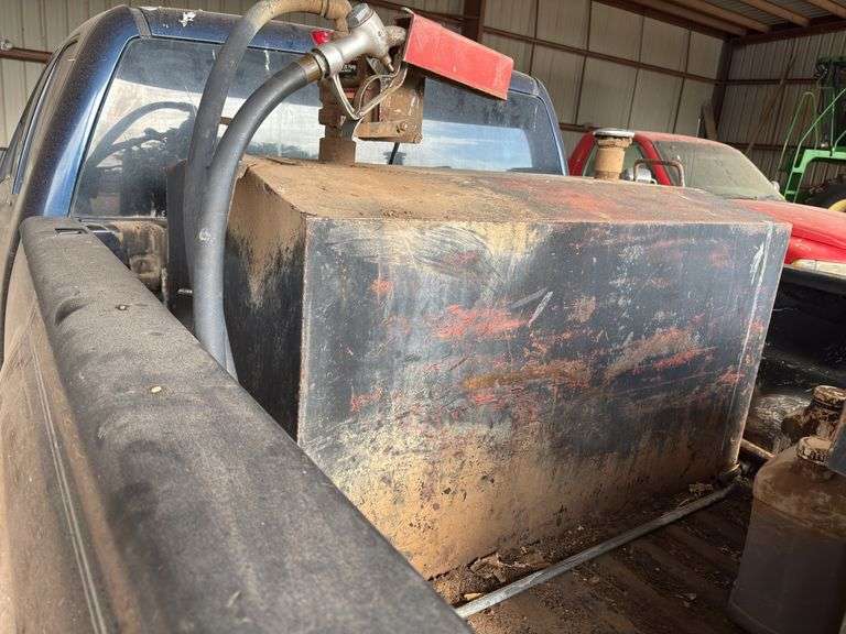 Truck Bed Fuel Tank (30x49x26) with Tuthill 12V DC Pump, approx 165 gallons image