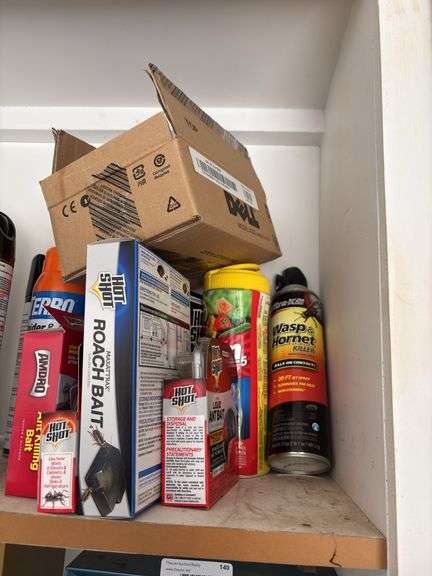 Variety of Household Pest Control and Lubricant Products