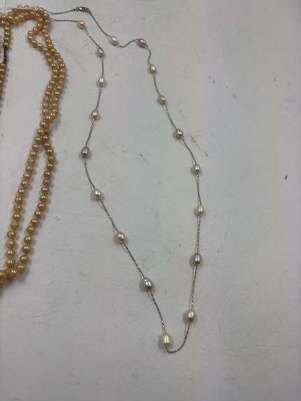 Pearl Necklace Assortment - Three Strands