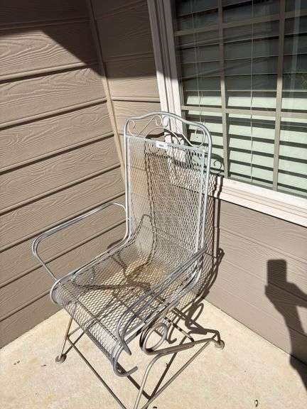 Metal Wire Patio Chair