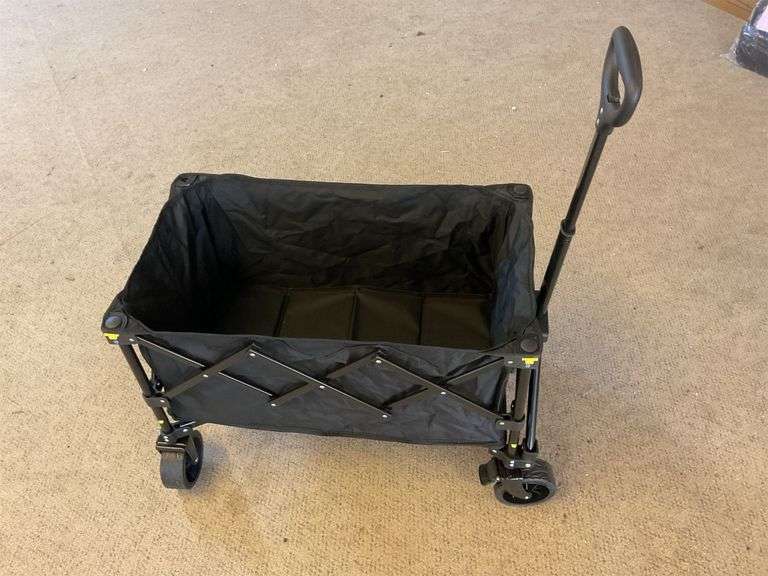 Black, heavy duty wagon image
