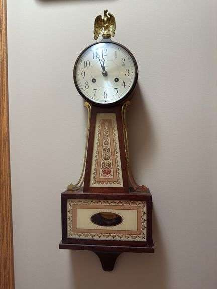 Seth Thomas Eagle Wall Clock