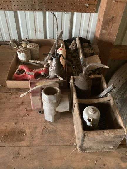 Assorted Farm and Shop Parts & Tools image