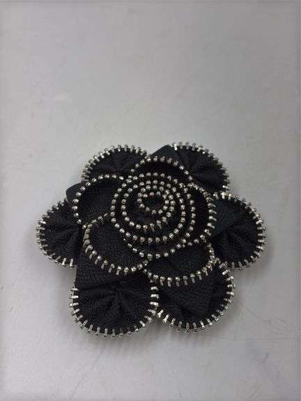 Mixed Lot of Fashion Jewelry - Brooches, Pendants, and Hair Clip