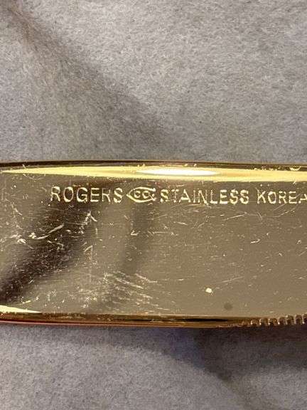 Rogers Gold Stainless Steel Korea Flatware Set